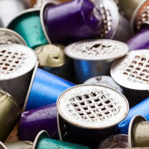 Nespresso-Kaffeekapsel-Abfall