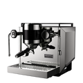 Rocket Espresso Bicocca – machine espresso double chaudière, finition chrome, vue de trois quarts