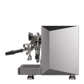 Rocket Espresso Giotto Fast R – finition chrome, vue de côté